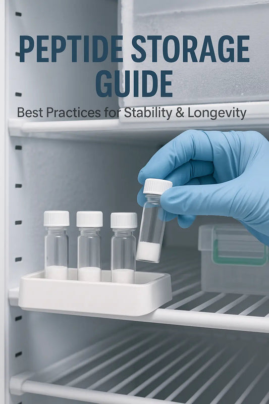 Peptide Storage Guide | Best Practices for Stability & Longevity - Everwell Peptides