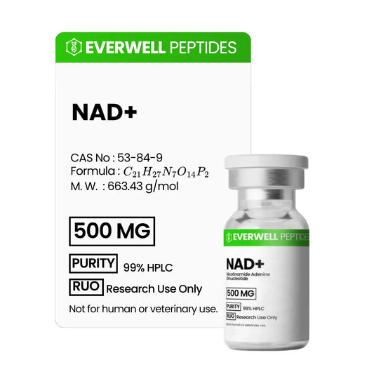NAD+ 500mg Everwell Peptides